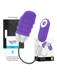 HUEVO VIBRADOR CONTROL REMOTO DENIS 10 MODOS SILICONA DE LA MARCA MR. BOSS