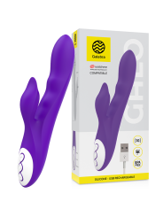 VIBRADOR GALO LILA CON TECNOLOGÍA WATCHME PARA PAREJAS DE LA MARCA GALATEA