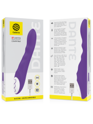 VIBRADOR DANTE LILA CON WATCHME PARA PAREJAS DE LA MARCA GALATEA