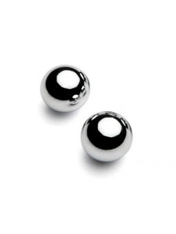 SET 2 BOLAS MAGNÉTICAS 10 MM PARA ESTIMULACIÓN ÍNTIMA DE LA MARCA METAL HARD
