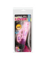 VIBRADOR CONEJO 10 MODOS ROSA - ESTIMULA PUNTO G Y CLÍTORIS DE LA MARCA BAILE VIBRATORS