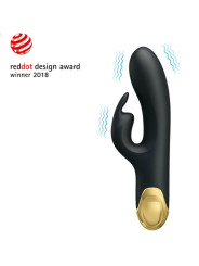 VIBRADOR INTELIGENTE SILICONA SUAVE USB RECARGABLE DE LA MARCA PRETTY LOVE SMART