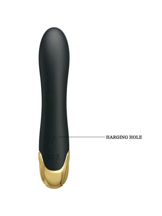 VIBRADOR INTELIGENTE SILICONA SUAVE USB RECARGABLE DE LA MARCA PRETTY LOVE SMART