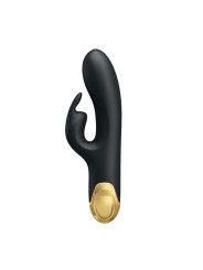 VIBRADOR INTELIGENTE SILICONA SUAVE USB RECARGABLE DE LA MARCA PRETTY LOVE SMART