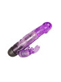 VIBRADOR CONEJO 10 MODOS PUNTO G Y CLÍTORIS LILA DE LA MARCA BAILE VIBRATORS