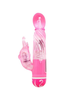 VIBRADOR CONEJO MULTIVELOCIDAD 10 MODOS ROSA DE LA MARCA BAILE VIBRATORS