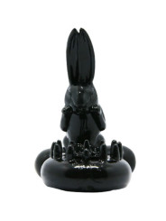 ANILLO VIBRADOR CON CONEJO PARA PAREJAS - NEGRO DE LA MARCA BAILE FOR HIM