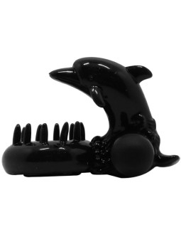 ANILLO VIBRADOR CON ESTIMULADOR CLITORIS DOLPHIN DE LA MARCA BAILE FOR HIM