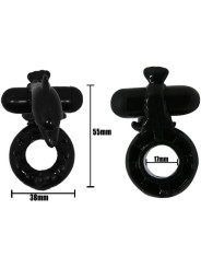 ANILLO VIBRADOR CON ESTIMULADOR CLITORIS DOLPHIN DE LA MARCA BAILE FOR HIM