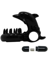 ANILLO VIBRADOR CON ESTIMULADOR CLITORIS DOLPHIN DE LA MARCA BAILE FOR HIM