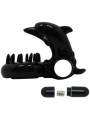 ANILLO VIBRADOR CON ESTIMULADOR CLITORIS DOLPHIN DE LA MARCA BAILE FOR HIM