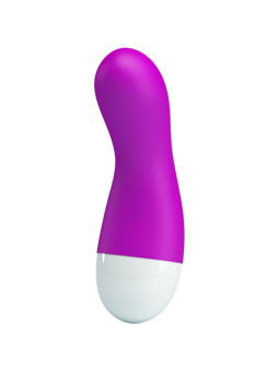 VIBRADOR PUNTO G RECARGABLE 30 VELOCIDADES SILICONA DE LA MARCA PRETTY LOVE C-TYPE