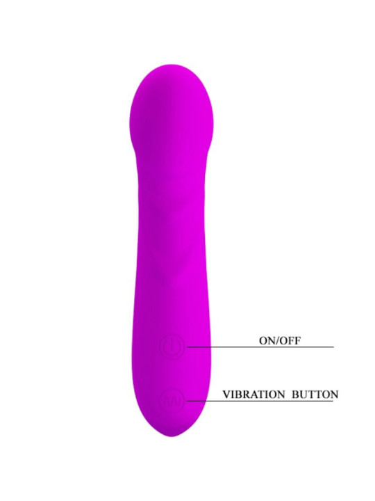 VIBRADOR MINI SMART RECARGABLE 30 FUNCIONES PUNTO G DE LA MARCA PRETTY LOVE