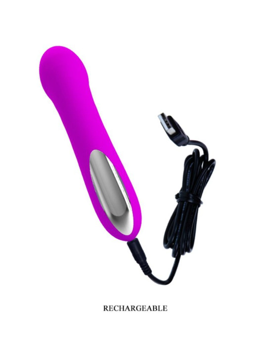 VIBRADOR MINI SMART RECARGABLE 30 FUNCIONES PUNTO G DE LA MARCA PRETTY LOVE
