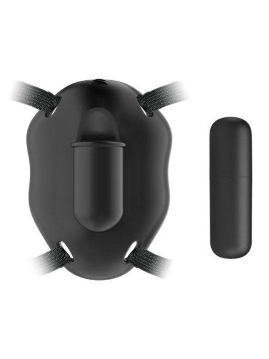 STRAP ON VIBRADOR UNISEX CON BALA Y CORREAS AJUSTABLES DE LA MARCA PRETTY LOVE