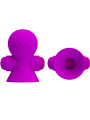 ESTIMULADOR PEZONES 12 MODOS VIBRACIÓN SILICONA USB DE LA MARCA PRETTY LOVE SMART