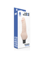 VIBRADOR REALÍSTICO SELF LUBRICATION 23.8 CM DE LA MARCA LOVECLONE