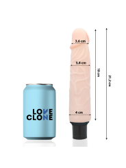 VIBRADOR REALÍSTICO AUTOLUBRICANTE 21 CM - FINN DE LA MARCA LOVECLONE
