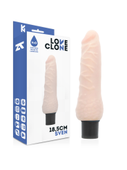 VIBRADOR AUTOLUBRICANTE 18.5 CM - TECNOLOGÍA SELF LUBRICATION DE LA MARCA LOVECLONE