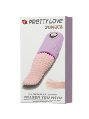 LENGUA VIBRADORA ROTATIVA 3 FUNCIONES RECARGABLE DE LA MARCA PRETTY LOVE SMART
