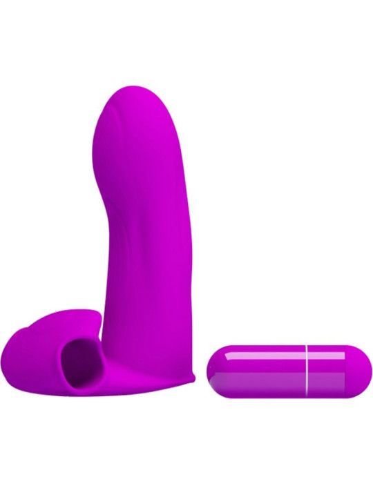VIBRADOR DEDAL MAXWELL CON VIBRACIONES POTENTES DE LA MARCA PRETTY LOVE FLIRTATION