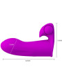 VIBRADOR DEDAL MAXWELL CON VIBRACIONES POTENTES DE LA MARCA PRETTY LOVE FLIRTATION