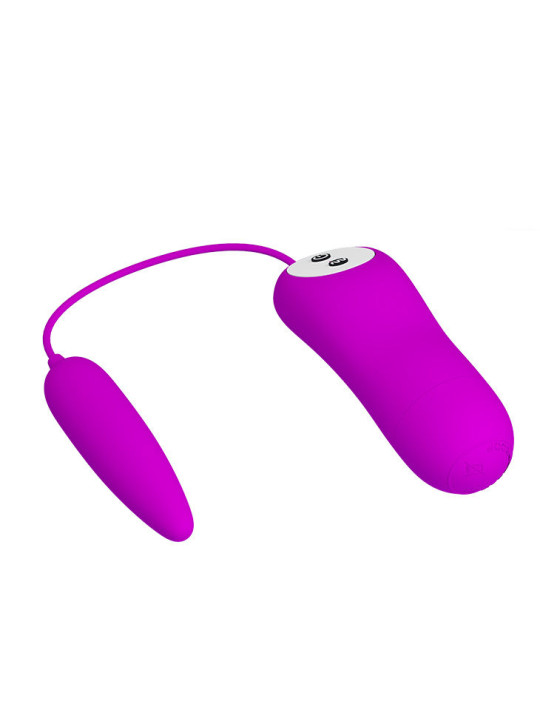 HARRIET HUEVO VIBRADOR SILICONA 12 MODOS DE LA MARCA PRETTY LOVE