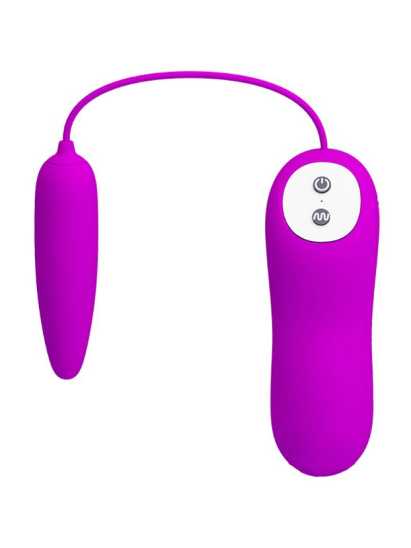 HARRIET HUEVO VIBRADOR SILICONA 12 MODOS DE LA MARCA PRETTY LOVE