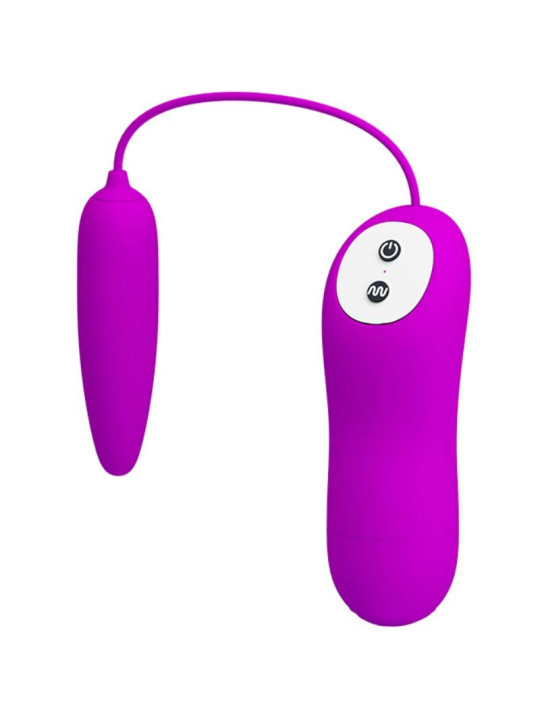 HARRIET HUEVO VIBRADOR SILICONA 12 MODOS DE LA MARCA PRETTY LOVE