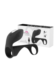 ANILLO VIBRADOR BRANDON CON FUNDA SILICONA PREMIUM DE LA MARCA MORESSA