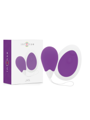 HUEVO VIBRADOR JAN CONTROL REMOTO 10 MODOS LILA DE LA MARCA INTENSE COUPLES TOYS