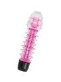 VIBRADOR JELLY AXEL ROSA PLATINO IMPERMEABLE DE LA MARCA GLOSSY