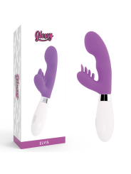 MASAJEADOR CONEJO 10 FUNCIONES SILICONA LILA ELVIS DE LA MARCA GLOSSY