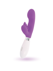 MASAJEADOR CONEJO 10 FUNCIONES SILICONA LILA ELVIS DE LA MARCA GLOSSY