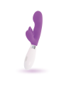 MASAJEADOR CONEJO 10 FUNCIONES SILICONA LILA ELVIS DE LA MARCA GLOSSY