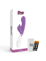 MASAJEADOR CONEJO 10 FUNCIONES SILICONA LILA ELVIS DE LA MARCA GLOSSY