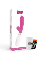 MASAJEADOR CONEJO JACKSON 10 FUNCIONES SILICONA DE LA MARCA GLOSSY