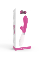 MASAJEADOR CONEJO JACKSON 10 FUNCIONES SILICONA DE LA MARCA GLOSSY