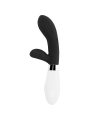 MASAJEADOR CONEJO 10 FUNCIONES SILICONA NEGRO DE LA MARCA GLOSSY