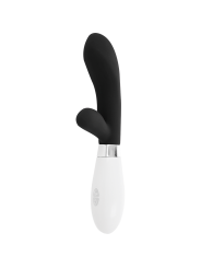 MASAJEADOR CONEJO 10 FUNCIONES SILICONA NEGRO DE LA MARCA GLOSSY