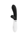 MASAJEADOR CONEJO 10 FUNCIONES SILICONA NEGRO DE LA MARCA GLOSSY