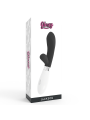 MASAJEADOR CONEJO 10 FUNCIONES SILICONA NEGRO DE LA MARCA GLOSSY