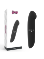 VIBRADOR PHIL NEGRO ESTIMULADOR PUNTO G SILENCIOSO DE LA MARCA GLOSSY