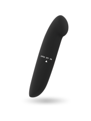 VIBRADOR PHIL NEGRO ESTIMULADOR PUNTO G SILENCIOSO DE LA MARCA GLOSSY