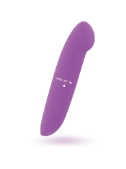 VIBRADOR PHIL LILA ESTIMULADOR PUNTO G SILENCIOSO DE LA MARCA GLOSSY