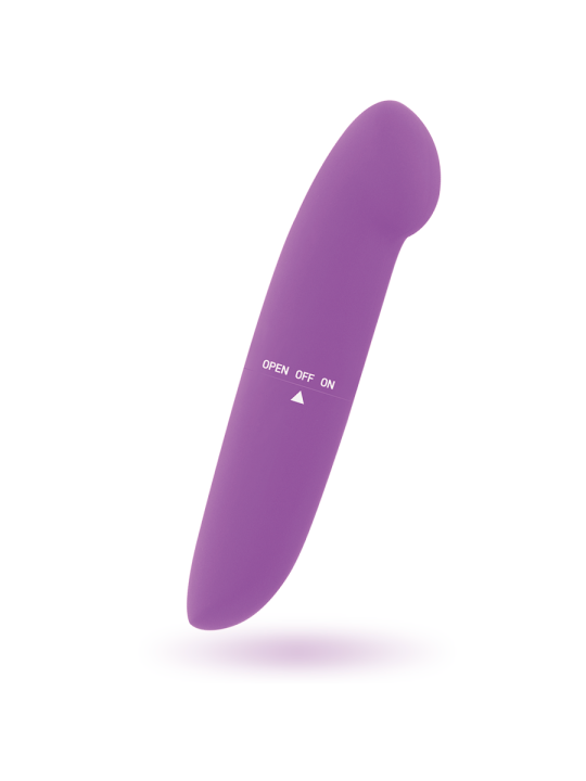 VIBRADOR PHIL LILA ESTIMULADOR PUNTO G SILENCIOSO DE LA MARCA GLOSSY