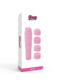 VIBRADOR POCKET KURT ROSA 4 CABEZALES MULTIVELOCIDAD DE LA MARCA GLOSSY