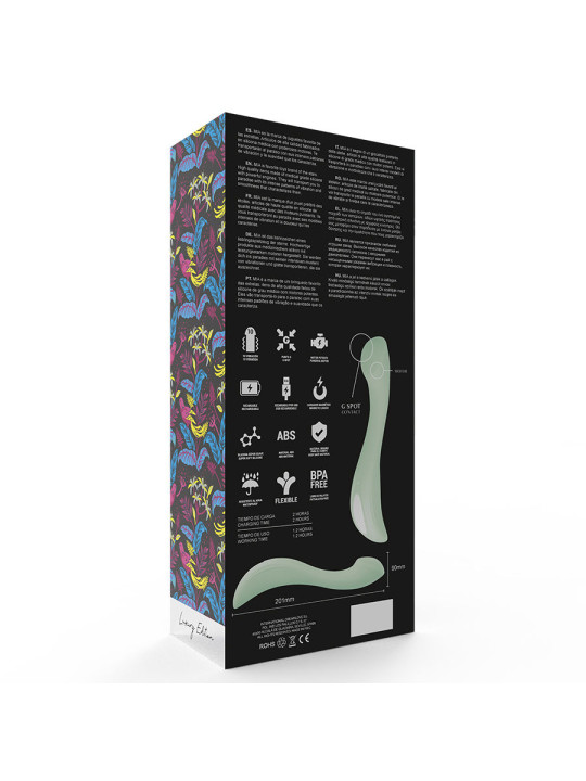 DEVON VIBRADOR PUNTO G SILICONA 10 VIBRACIONES DE LA MARCA MIA