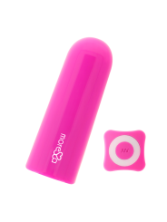 VIBRADOR CONTROL REMOTO NIX ROSA SILENCIOSO Y RECARGABLE DE LA MARCA MORESSA