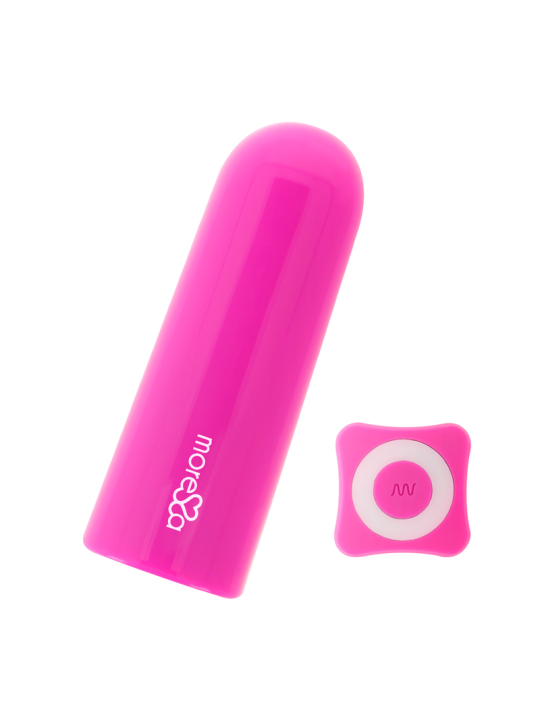 VIBRADOR CONTROL REMOTO NIX ROSA SILENCIOSO Y RECARGABLE DE LA MARCA MORESSA